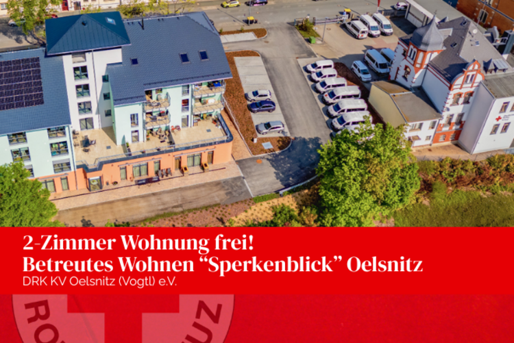 DRK Gebäude und Tagespflege aus der Vogelperspektive